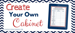 create your cabinet