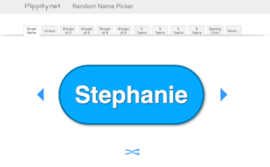 Flippity Name Picker 5