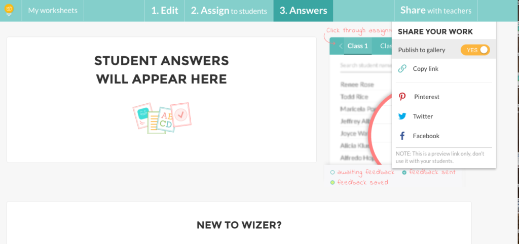 Use Wizer.Me To Create AWESOME Interactive Worksheets! - Teaching With ...