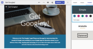 new google sites