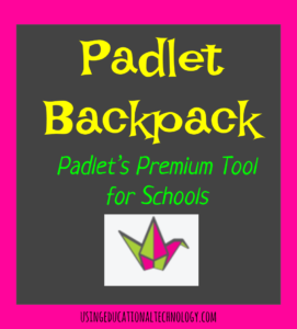 Padlet Backpack