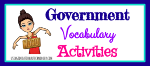 government-vocabulary-activities