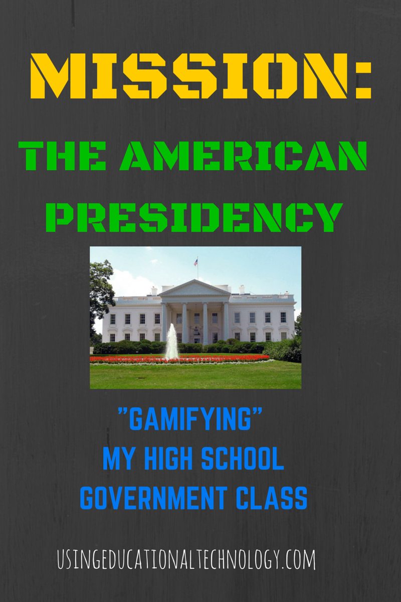 How I’m Gamifying my High School Government Class