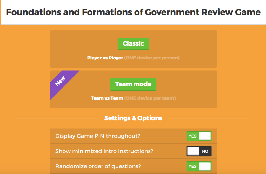 New "Team" Feature for Kahoot! Teaching with Technology