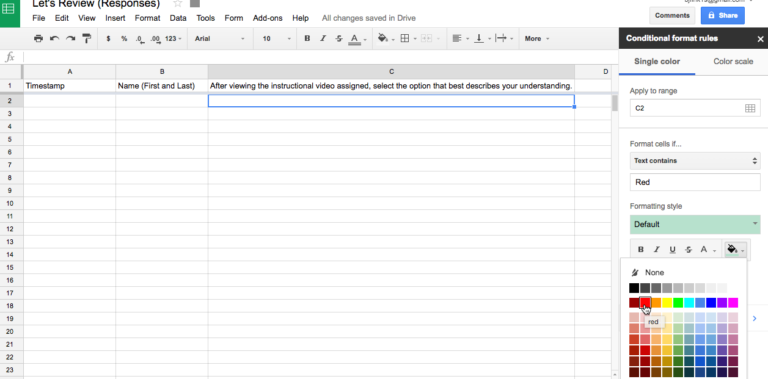 Google Form Formative Assessment- Do You Understand? - Teaching with ...