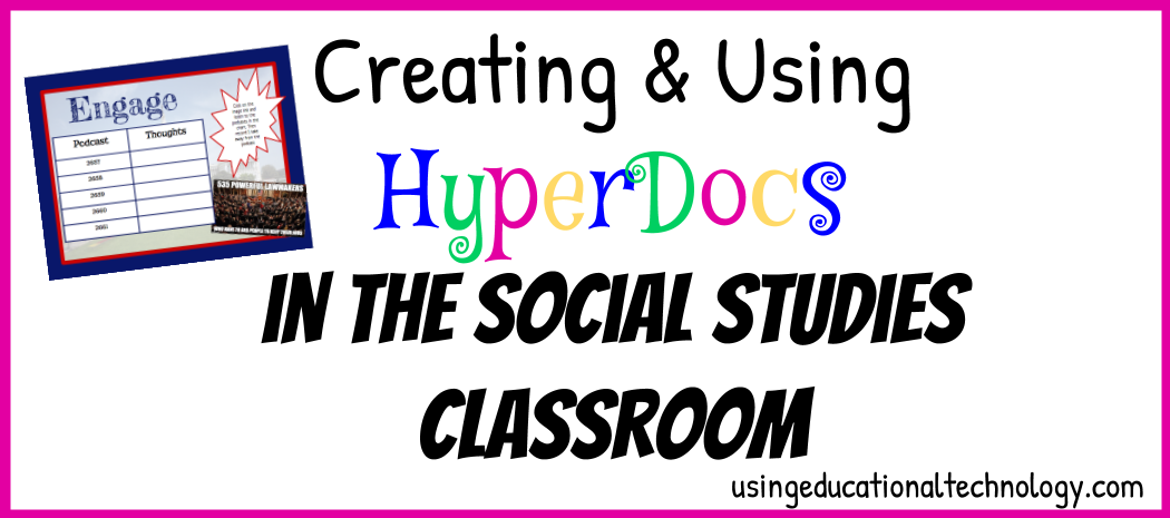 HyperDocs are AWESOME!