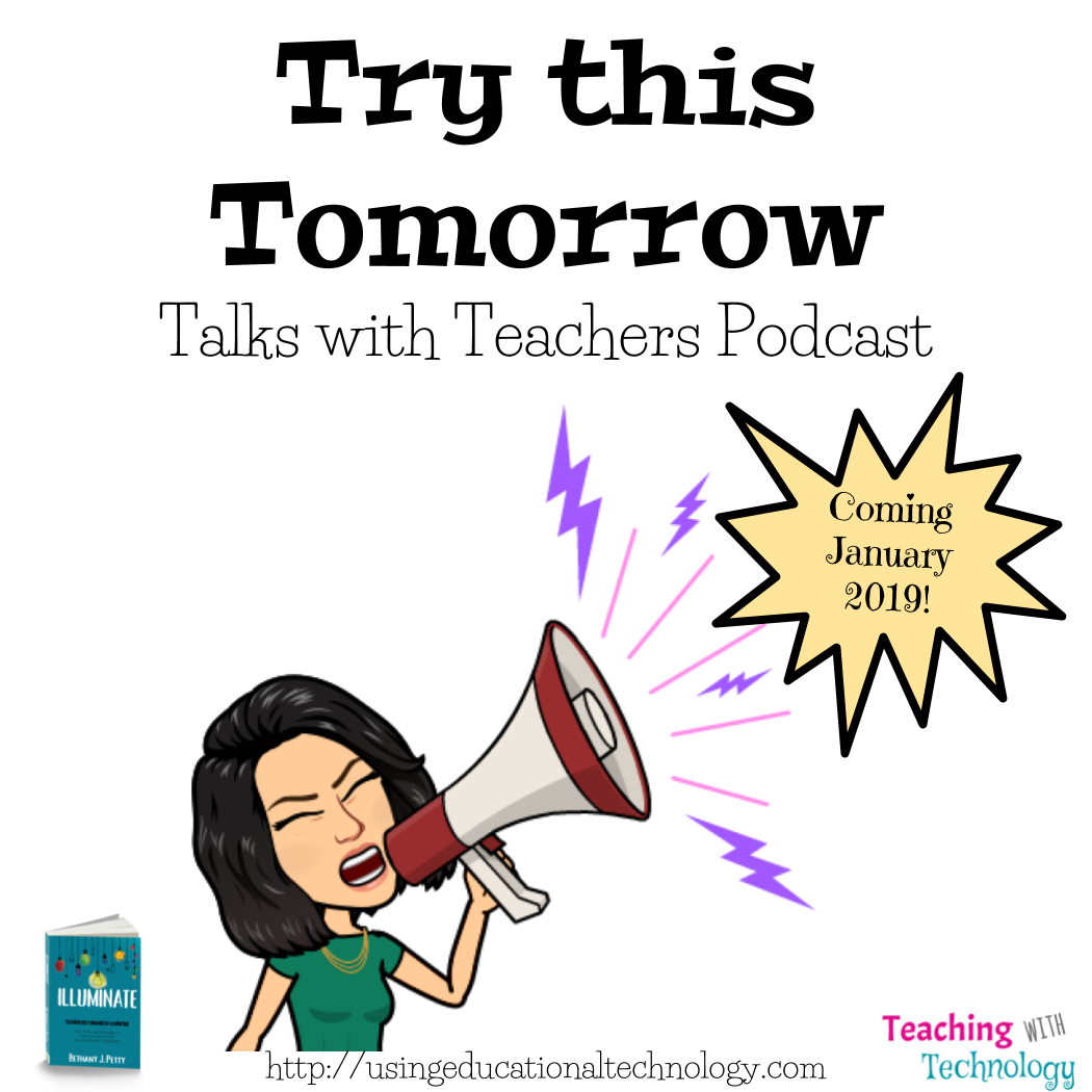 Try this Tomorrow: Talks with Teachers Podcast